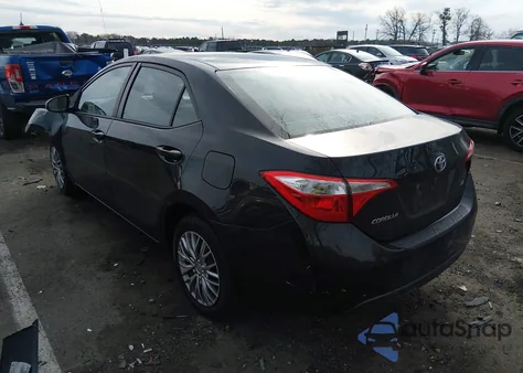 2015 Toyota Corolla Le z USA, uszkodzony, nr VIN 2T1BURHE3FC260098